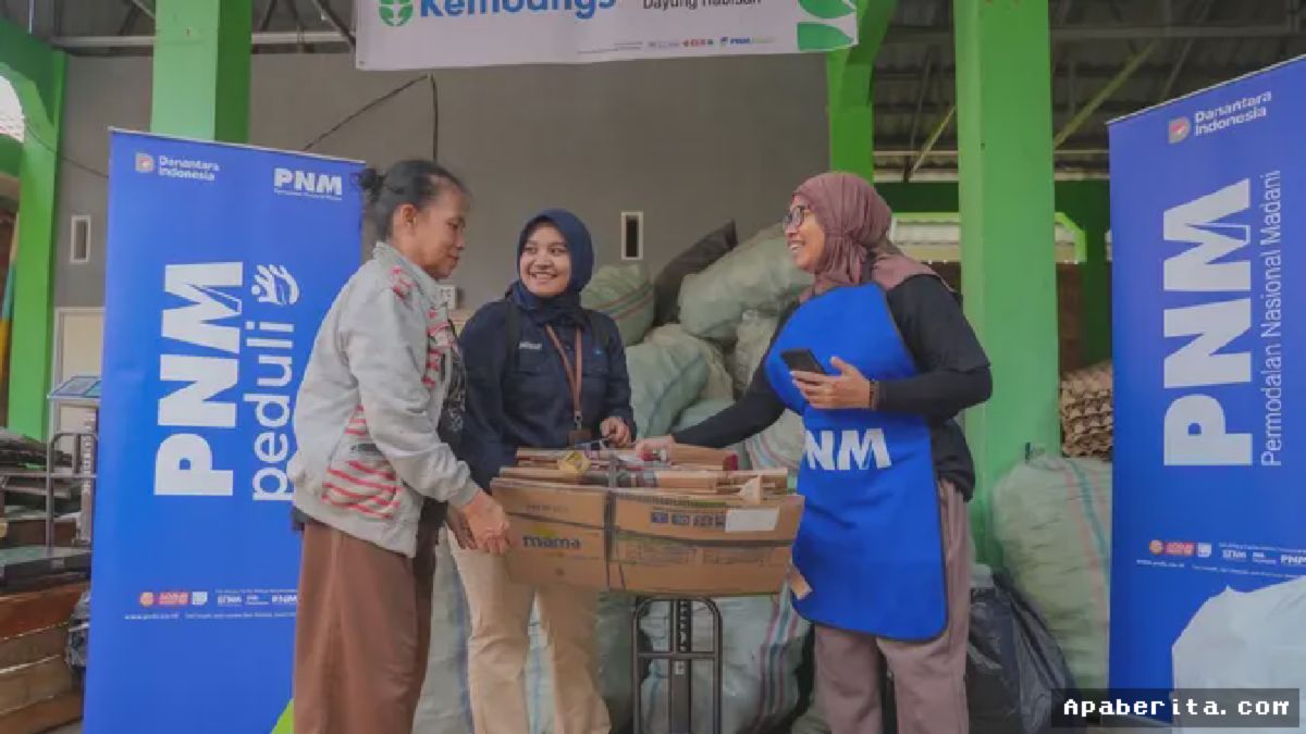 Mantan Atlet Dayung Leni Kembangkan Bank Sampah Bersama Holding Ultra Mikro