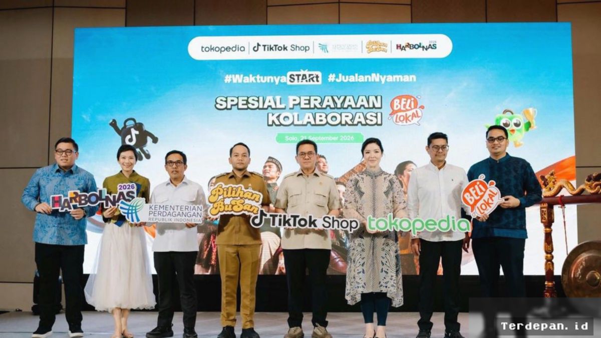 Kemendag Gandeng Tokopedia dan TikTok Shopmtablekan 110 Produk UMKM Solo
