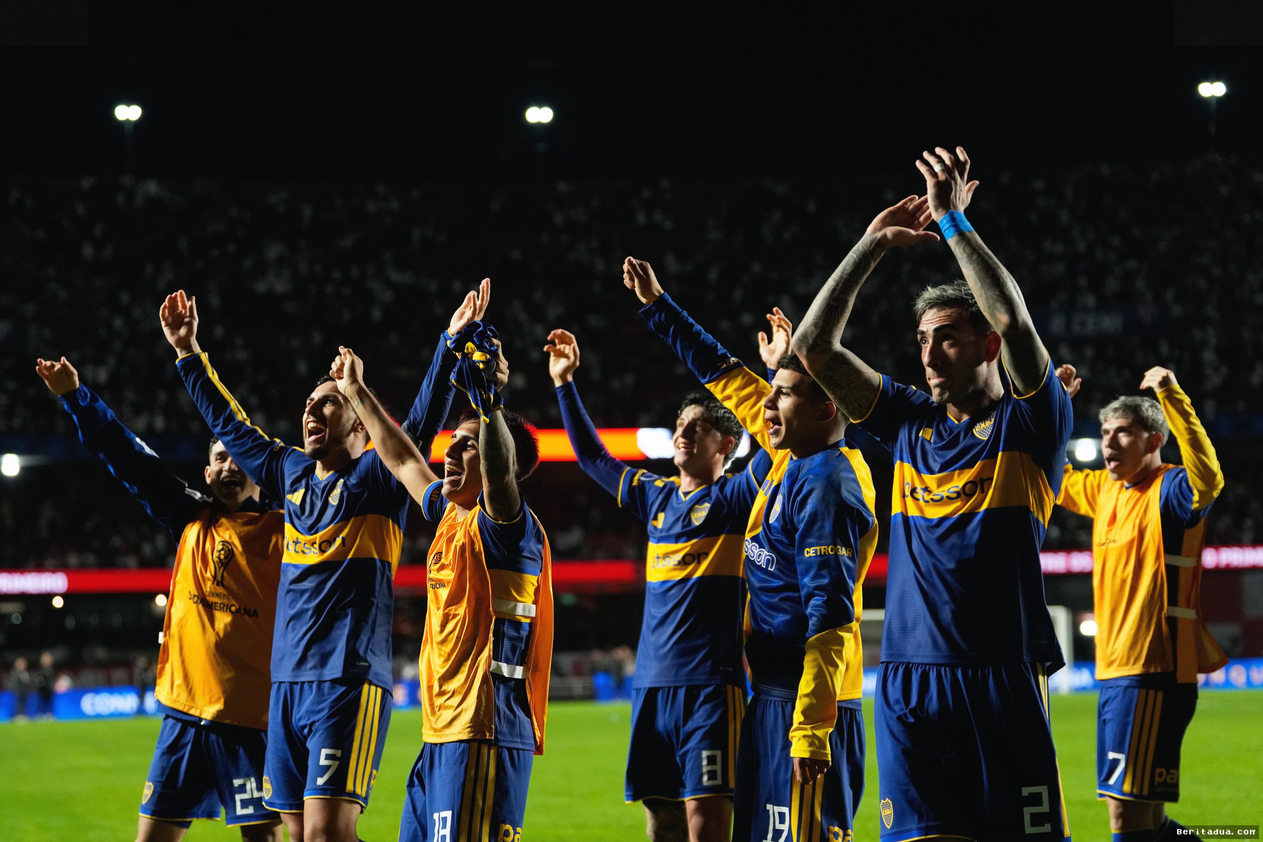BUENOS AIRES — Boca Juniors Tantang Vasco da Gama di Semifinal Sudamericana