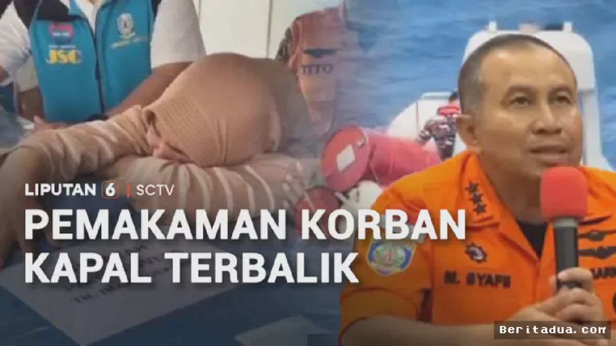 Isak Tangis Keluarga Iringi Pemakaman Korban Tragedi KM Virgo Transport 8