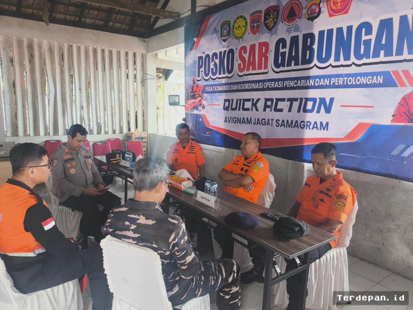 SELAT SUNDA — BAZNAS Tanggap Bencana Cari Lima Jurnalis Hilang