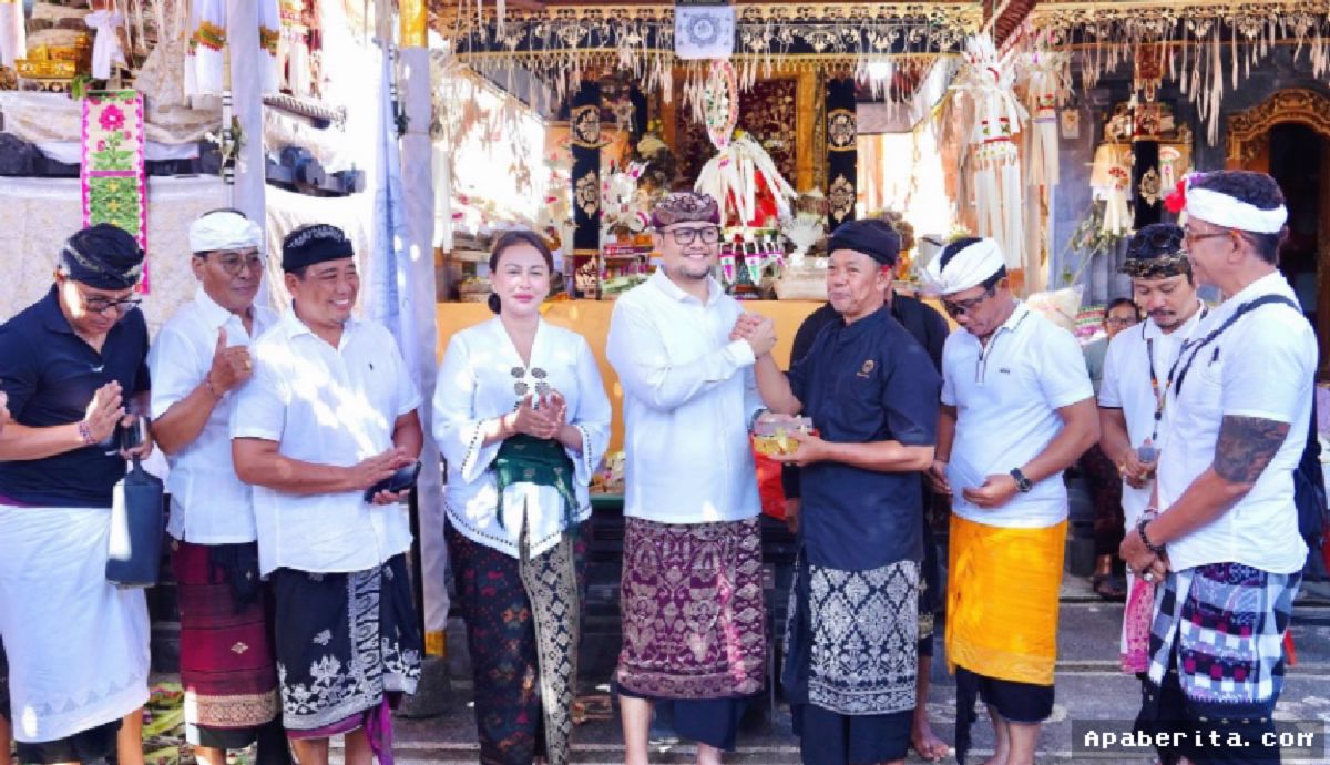 Hadiri Karya di Bualu, Wabup Alit Sucipta Dorong Penguatan Adat Badung