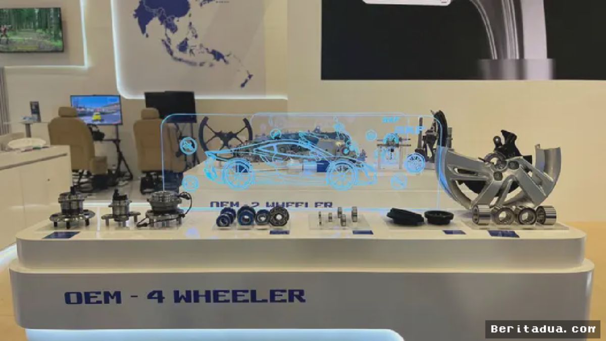 SKF Pamerkan Portofolio Komponen OEM Roda Empat di Automechanika Jakarta
