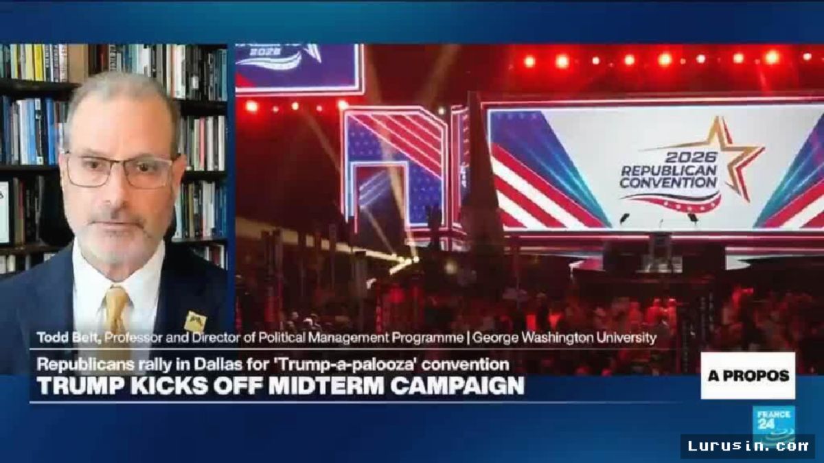 Trump Jadikan Konvensi Republik Panggung Utama Menjelang Pemilu Paruh Waktu