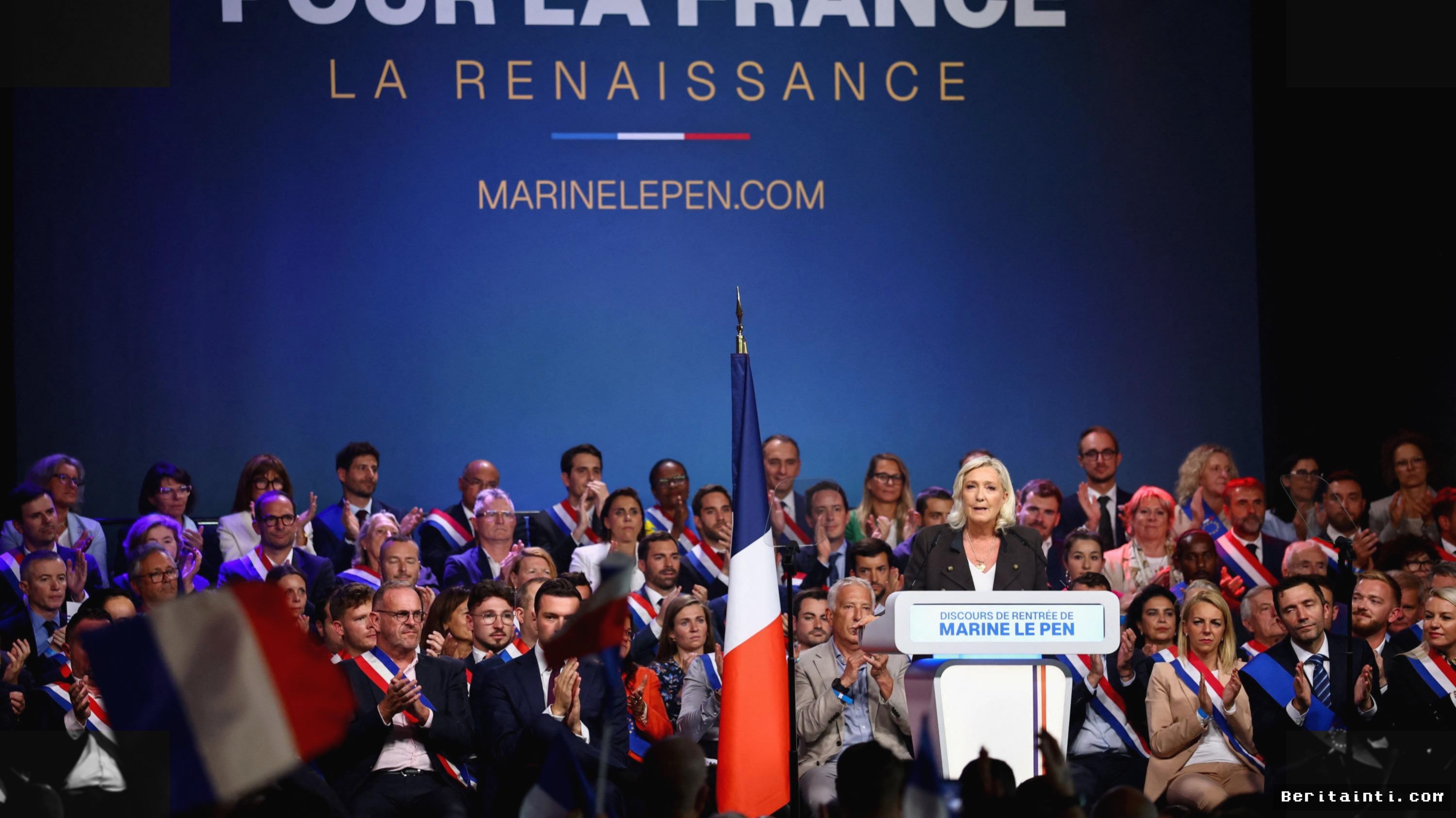 Hénin-Beaumont — Marine Le Pen Resmikan Kampanye Pilpres 2027 Lewat Isu Perumahan