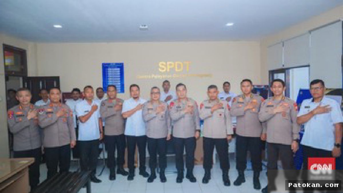 MALUKU UTARA — Kapolda Resmikan SPDT Pangkas Birokrasi Laporan