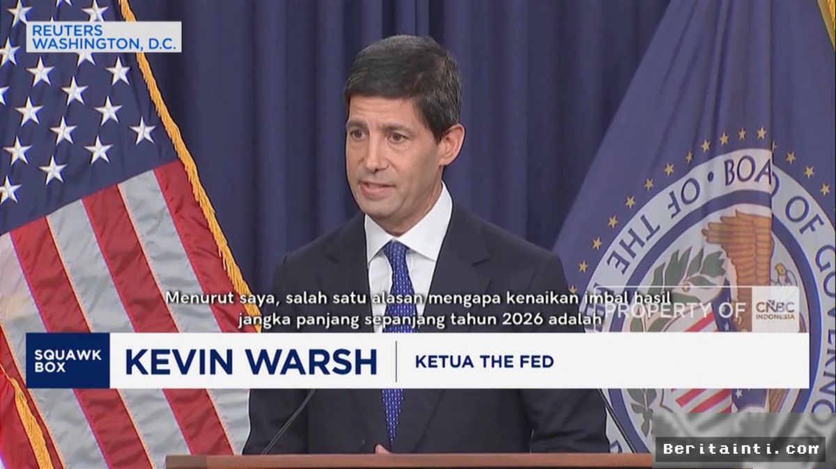 WASHINGTON — Bos The Fed Tanggapi Tudingan Pemicu Lonjakan Imbal Hasil US Treasury
