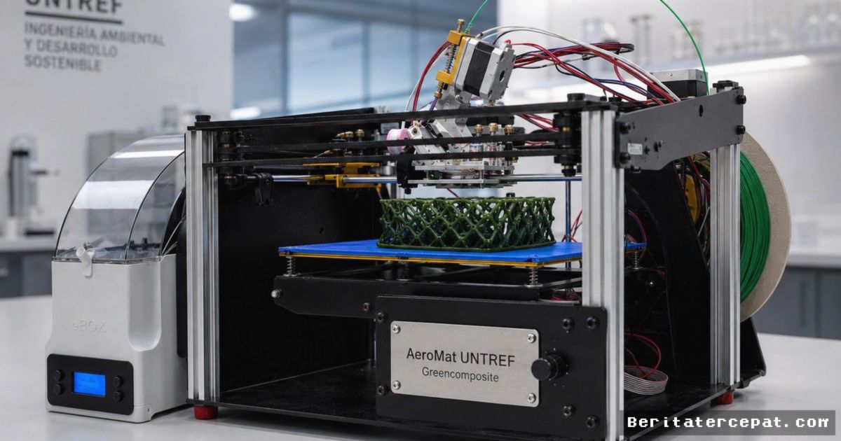 ARGENTINA — UNTREF Kembangkan Printer 3D Inovatif Berbahan Biodegradable