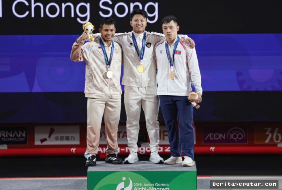Indonesia Tempel Ketat Taiwan di Klasemen Medali Asian Games 2026