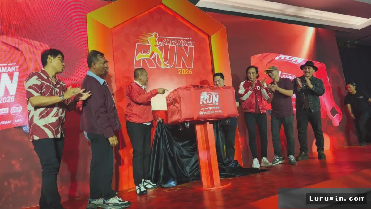5.000 Pelari Alfamart Run 2026 Bawa Pulang Goodie Bag 50 Kilogram