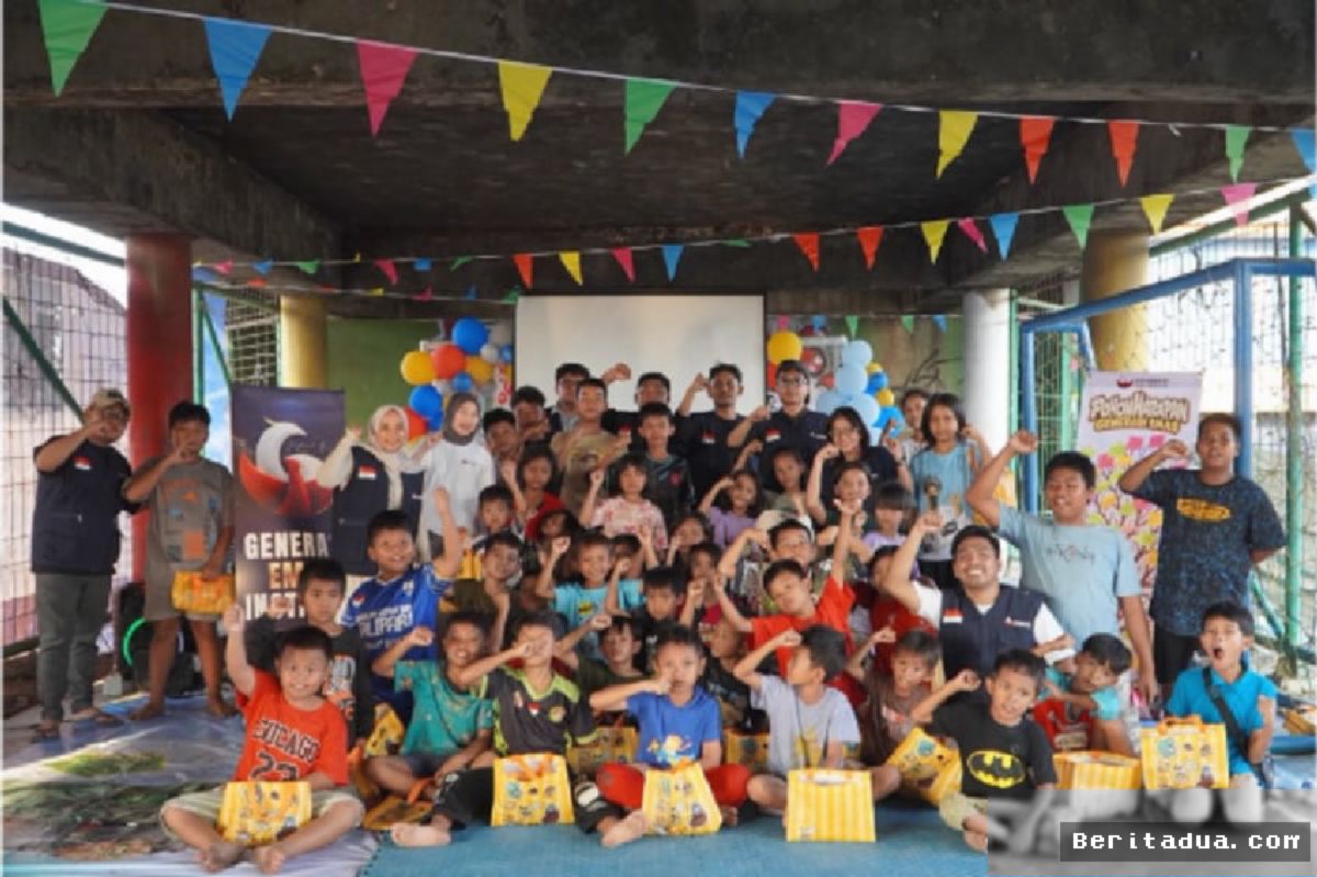 CILINCING — Generasi Emas Institute Edukasi Anak Nelayan Gapai Cita-Cita