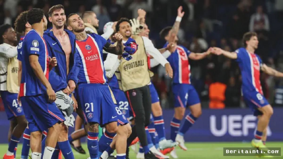 PSG Bantai Slovan Bratislava 6-1 pada Laga Pembuka Liga Champions