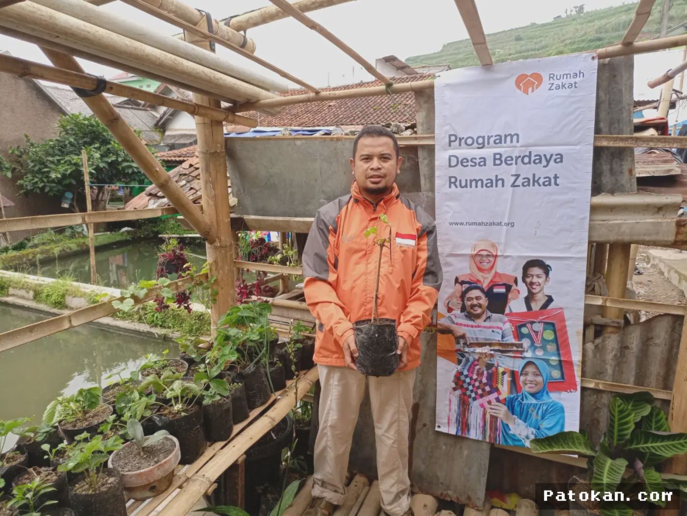 CIANJUR — Rumah Zakat Dorong Kemandirian Warga Desa Sindangjaya