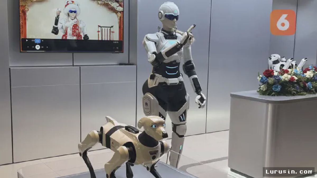 AiMOGA Resmi Luncurkan Robot Humanoid Mornine dan Anjing Pintar Argos