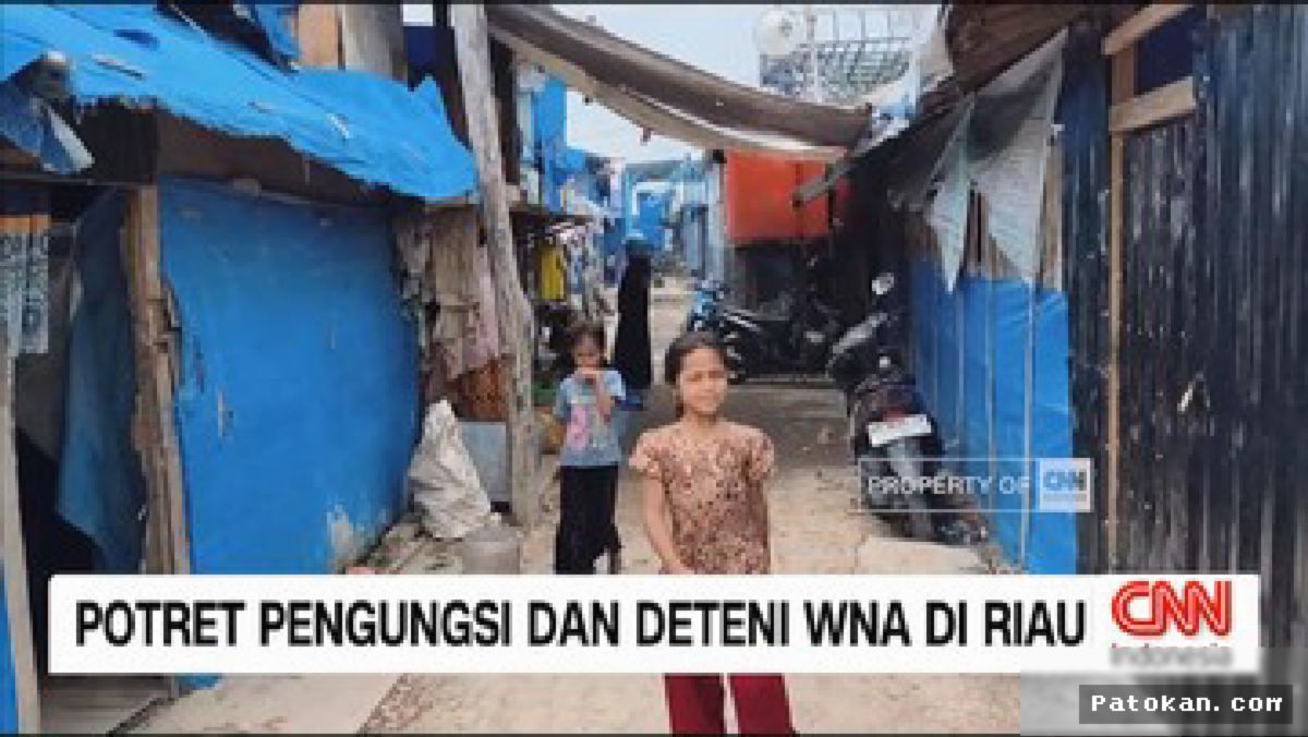 RIAU — Ribuan Pengungsi Asing Menanti Kejelasan Nasib di Penampungan