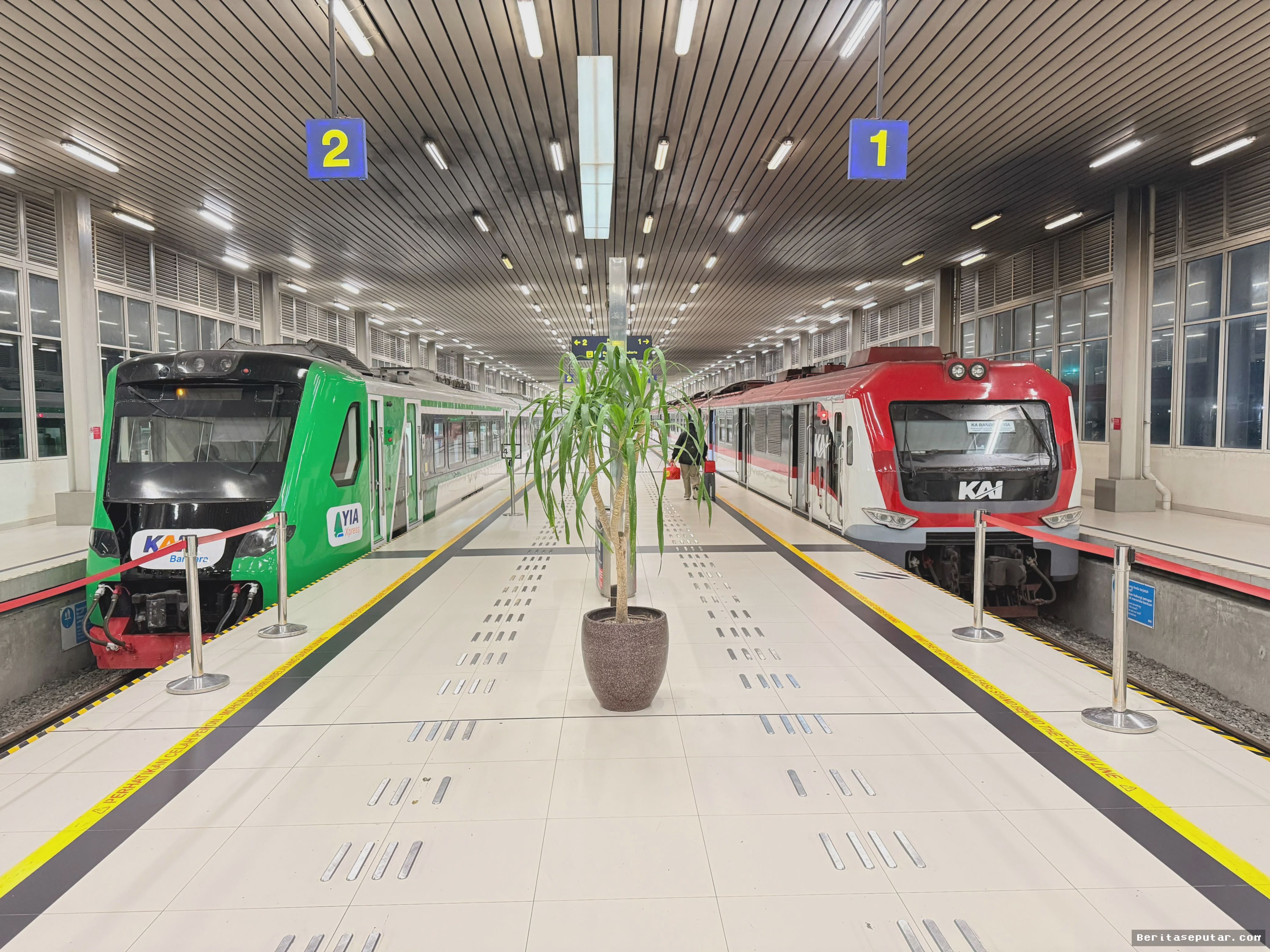 YOGYAKARTA — KAI Commuter Resmi Kelola 50 Perjalanan Kereta Bandara YIA