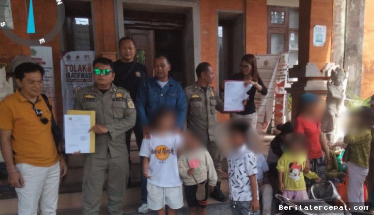 Satpol PP Gianyar Amankan 15 Gepeng di Kawasan Wisata Ubud