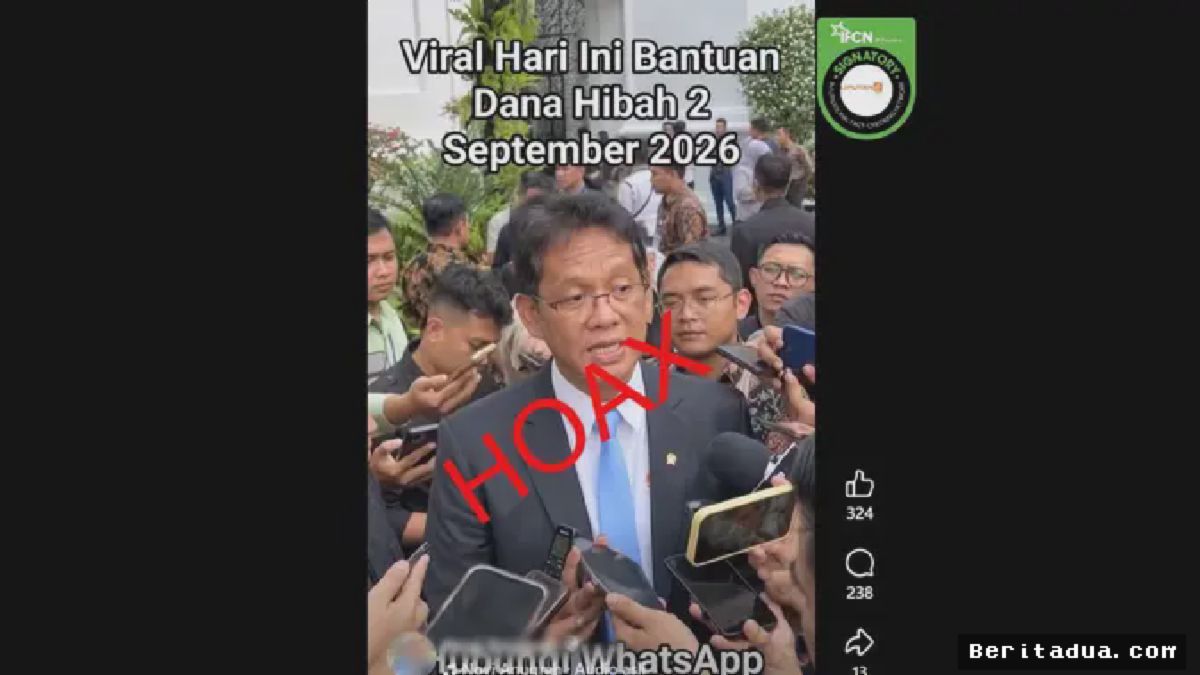 JAKARTA — Video Deepfake Purbaya Yudhi Sadewa Catut Modus Hibah Bodong