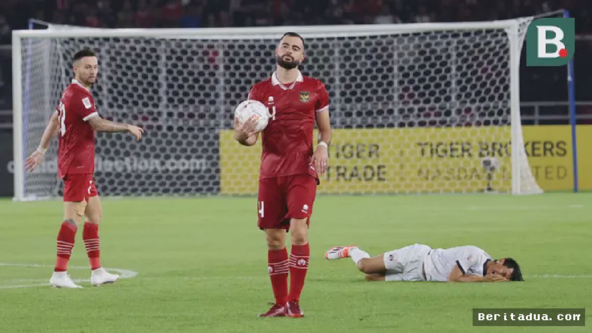 Jordi Amat Lakoni Debut Penuh Tekanan Bersama Timnas Indonesia di SUGBK