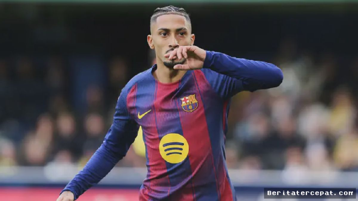 Raphinha Cemerlang, Barcelona Tumbangkan Villarreal di Estadio de la Ceramica
