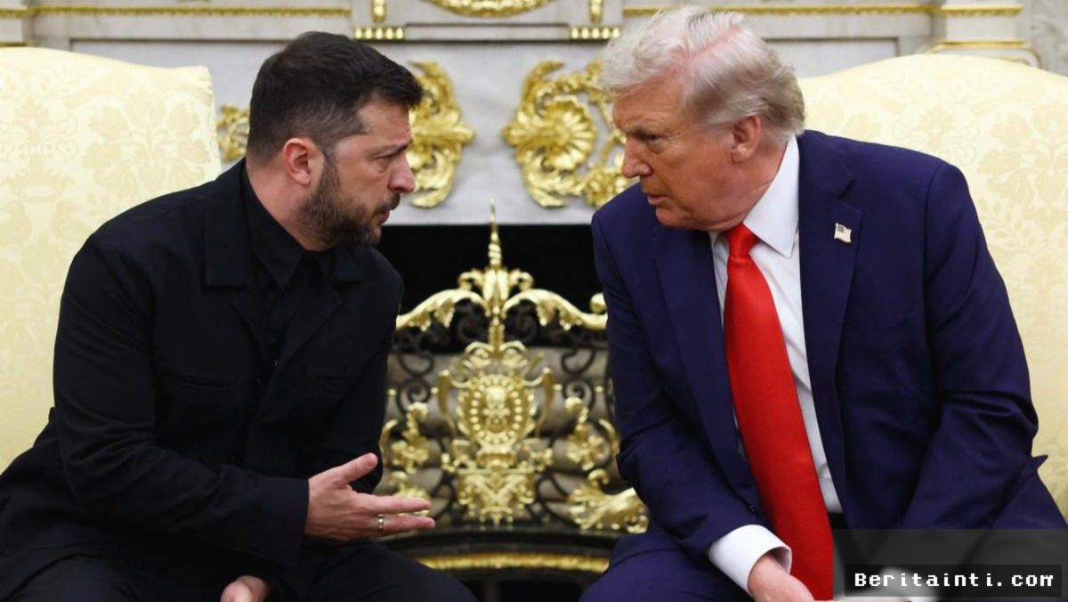 Trump Desak Zelensky Hentikan Serangan Kilang Minyak Rusia