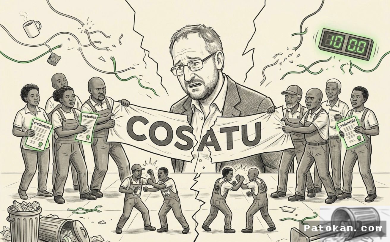 Afrika Selatan — Runtuhnya Serikat Buruh Cosatu Ancam Stabilitas Bisnis