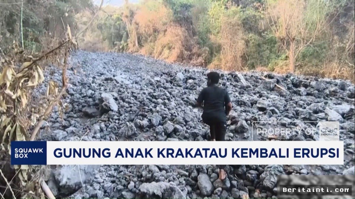 Gunung Anak Krakatau Kembali Erupsi, Pengawasan Selat Sunda Diperketat