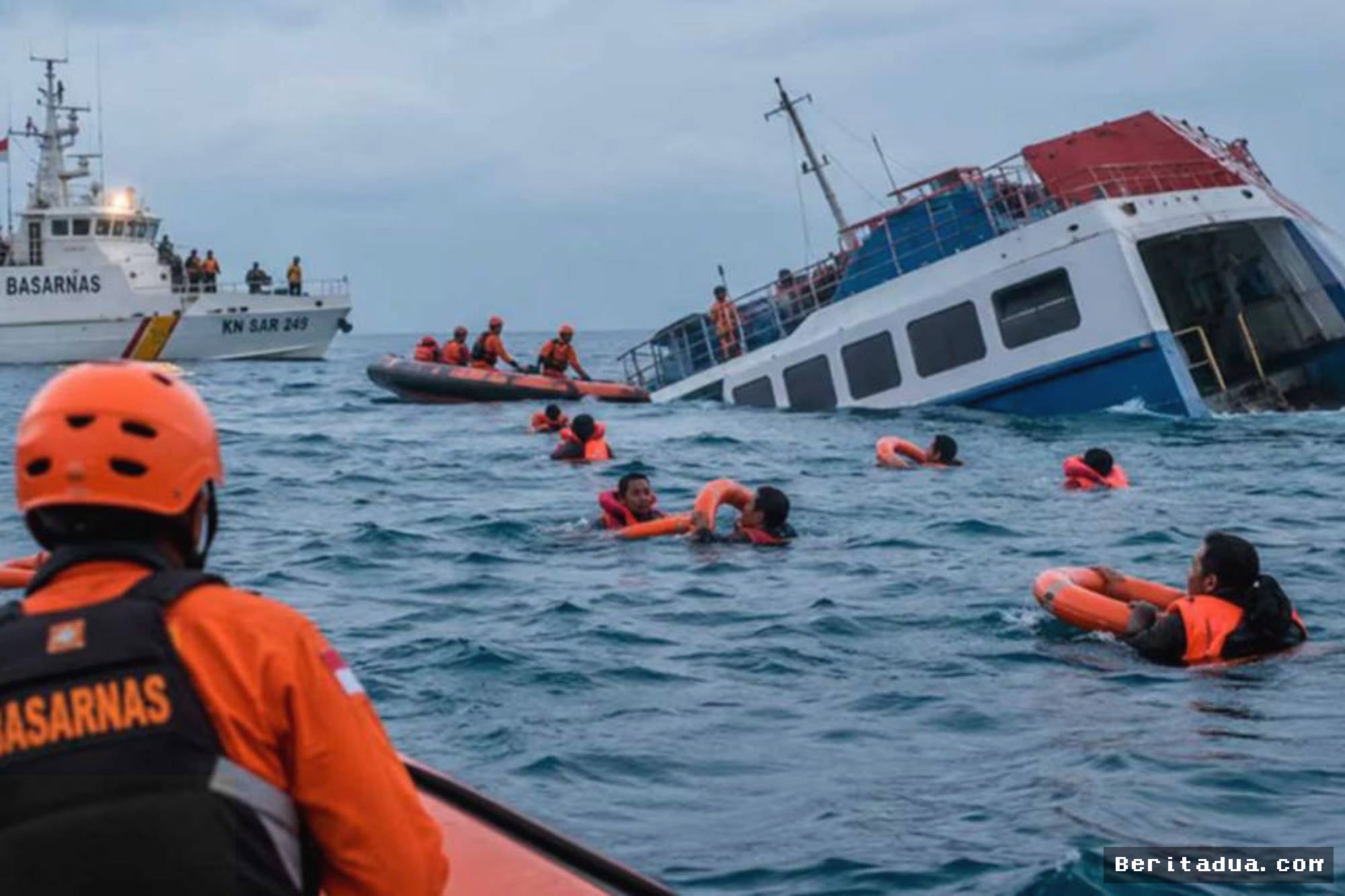LAUT JAWA — Kapal Virgo Transport 8 Tenggelam, 129 Orang Hilang