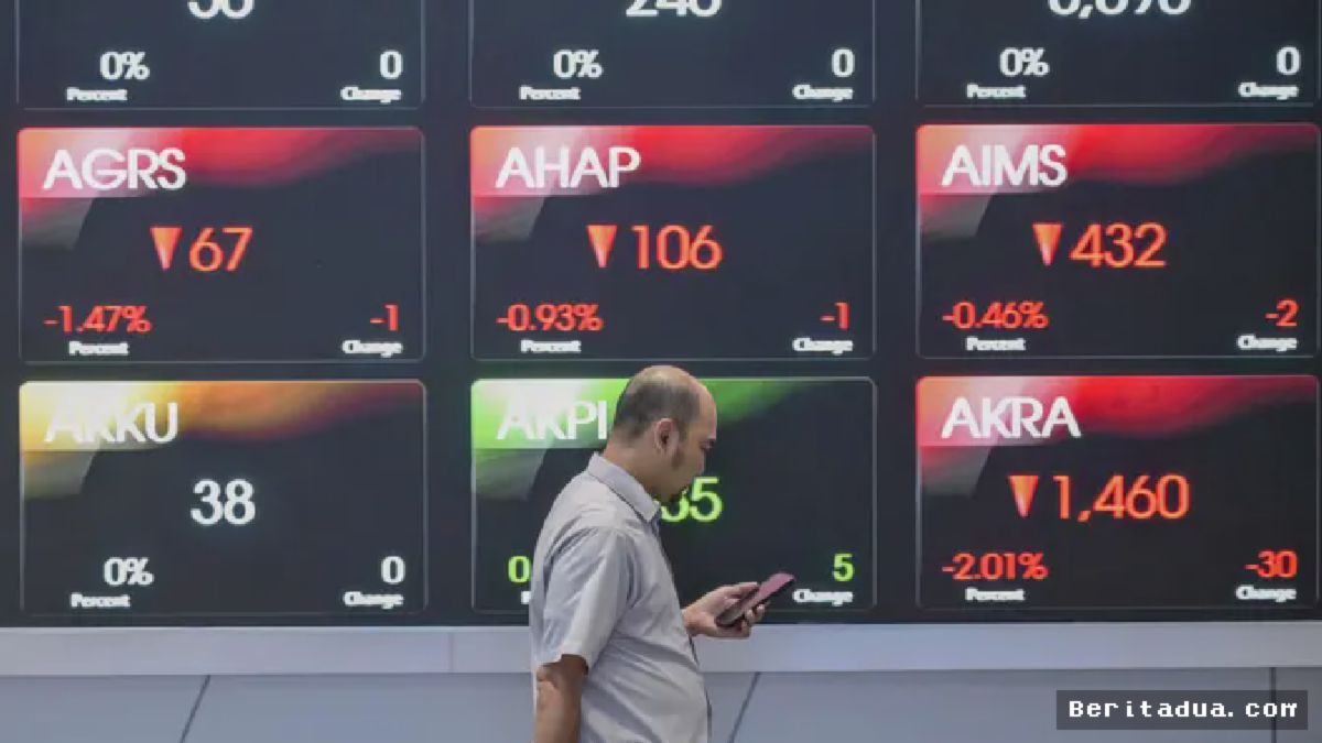 BEI — IHSG Sesi Pertama Anjlok ke Level 6.734