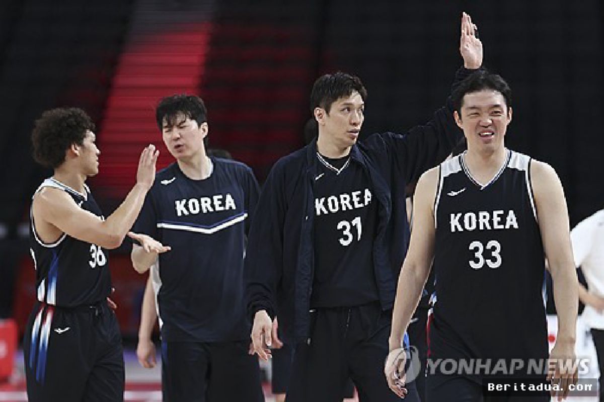 KORSEL — Korea Selatan Kejar Medali Emas Basket Setelah 12 Tahun
