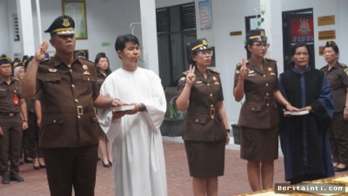 Kajari Karo Lantik Tiga Pejabat Baru Perkuat Penegakan Hukum