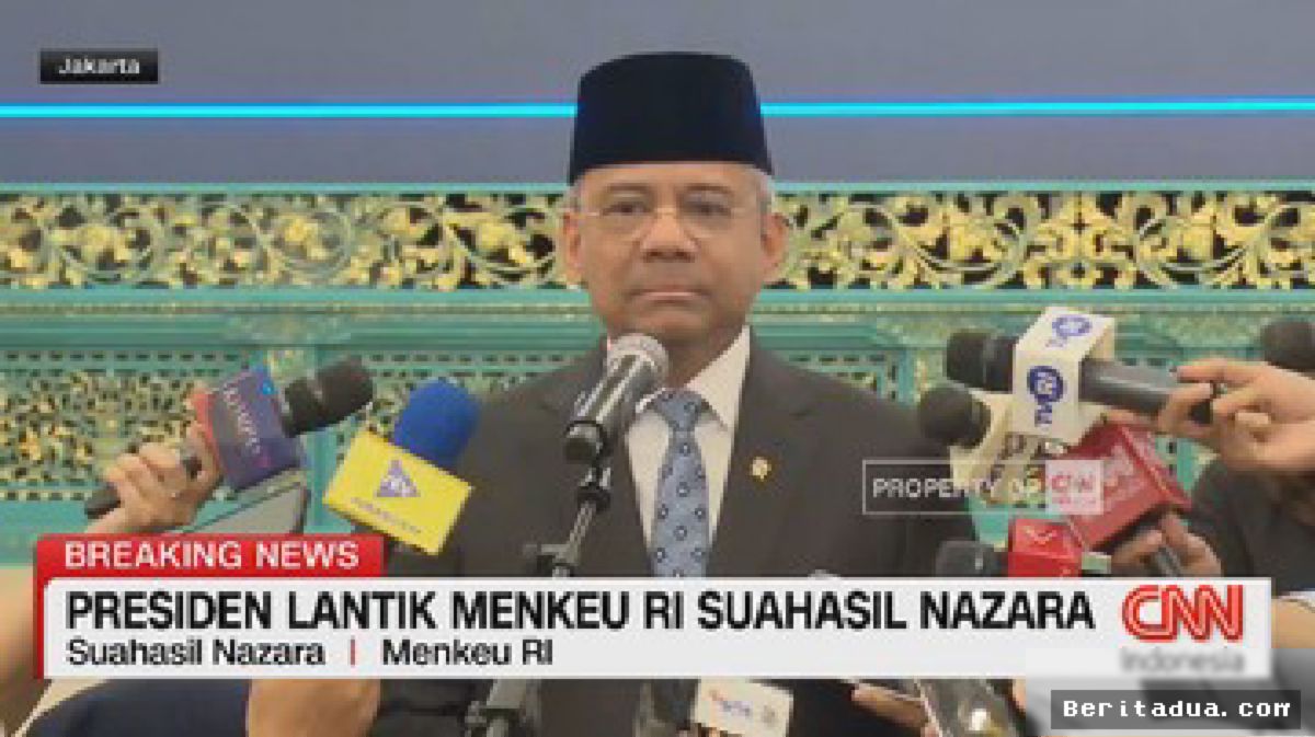 JAKARTA — Prabowo Lantik Suahasil Nazara Menkeu, Instruksikan Jaga Keuangan Negara