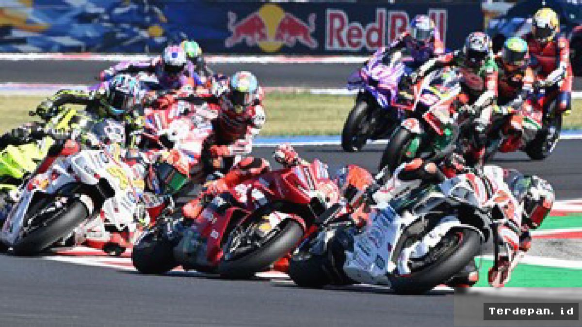 MISANO — Marco Bezzecchi Terjatuh di Lap Perdana MotoGP San Marino