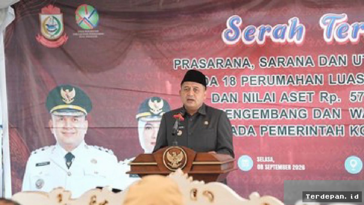 Pemkot Makassar Terima Aset PSU 18 Perumahan Senilai Rp578 Miliar