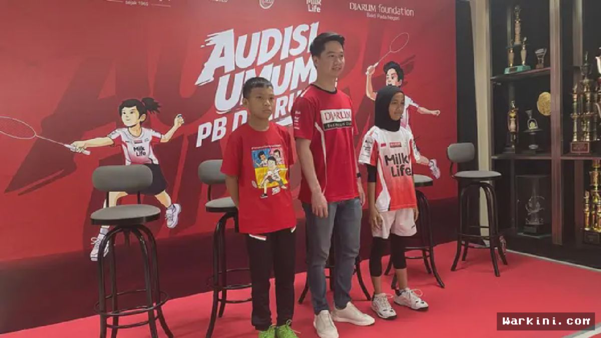 Kudus — Kevin Sanjaya Beri Semangat Talenta Muda Audisi PB Djarum