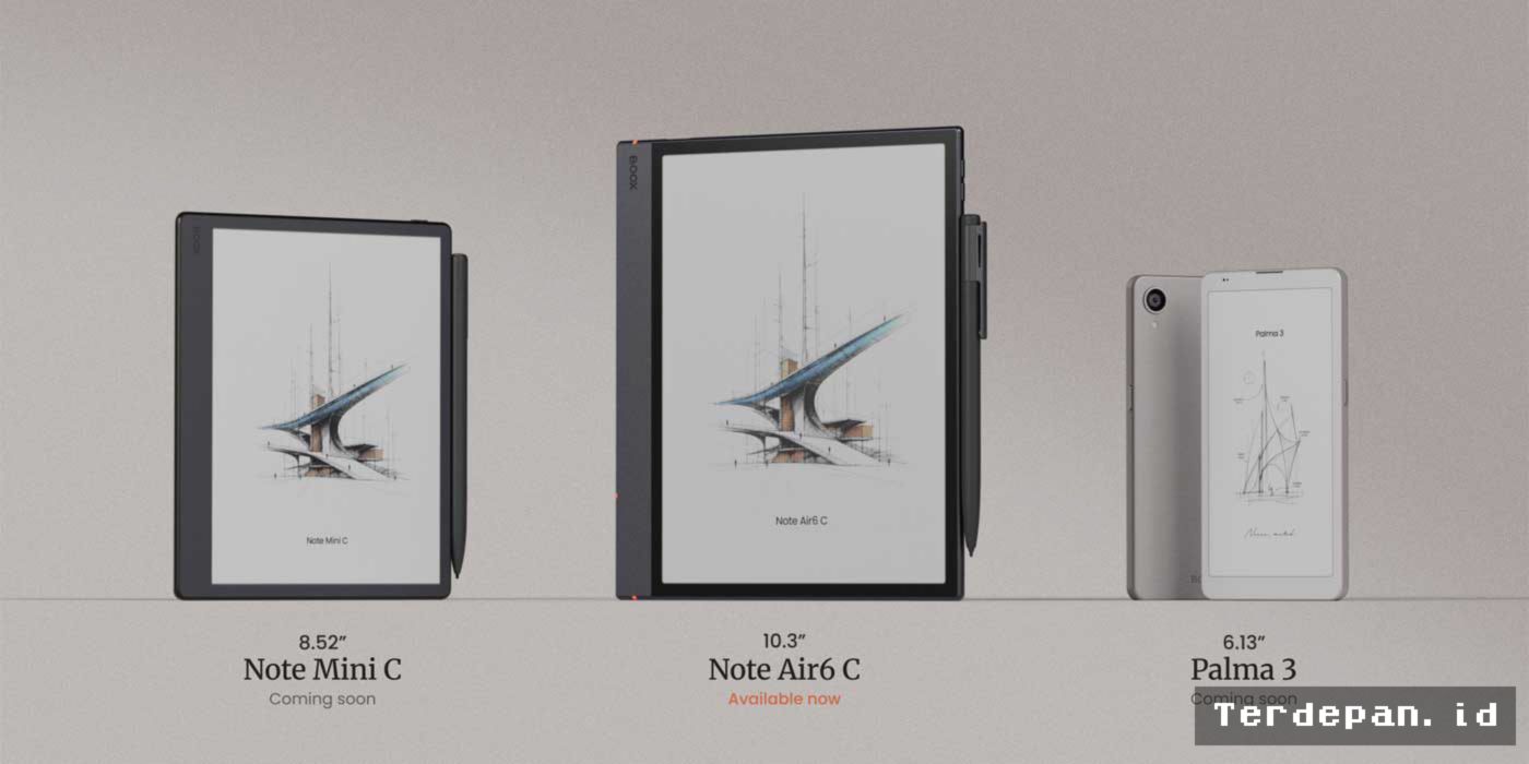 BOOX — Tiga Perangkat E-Ink Terbaru Resmi Mengadopsi Android 16