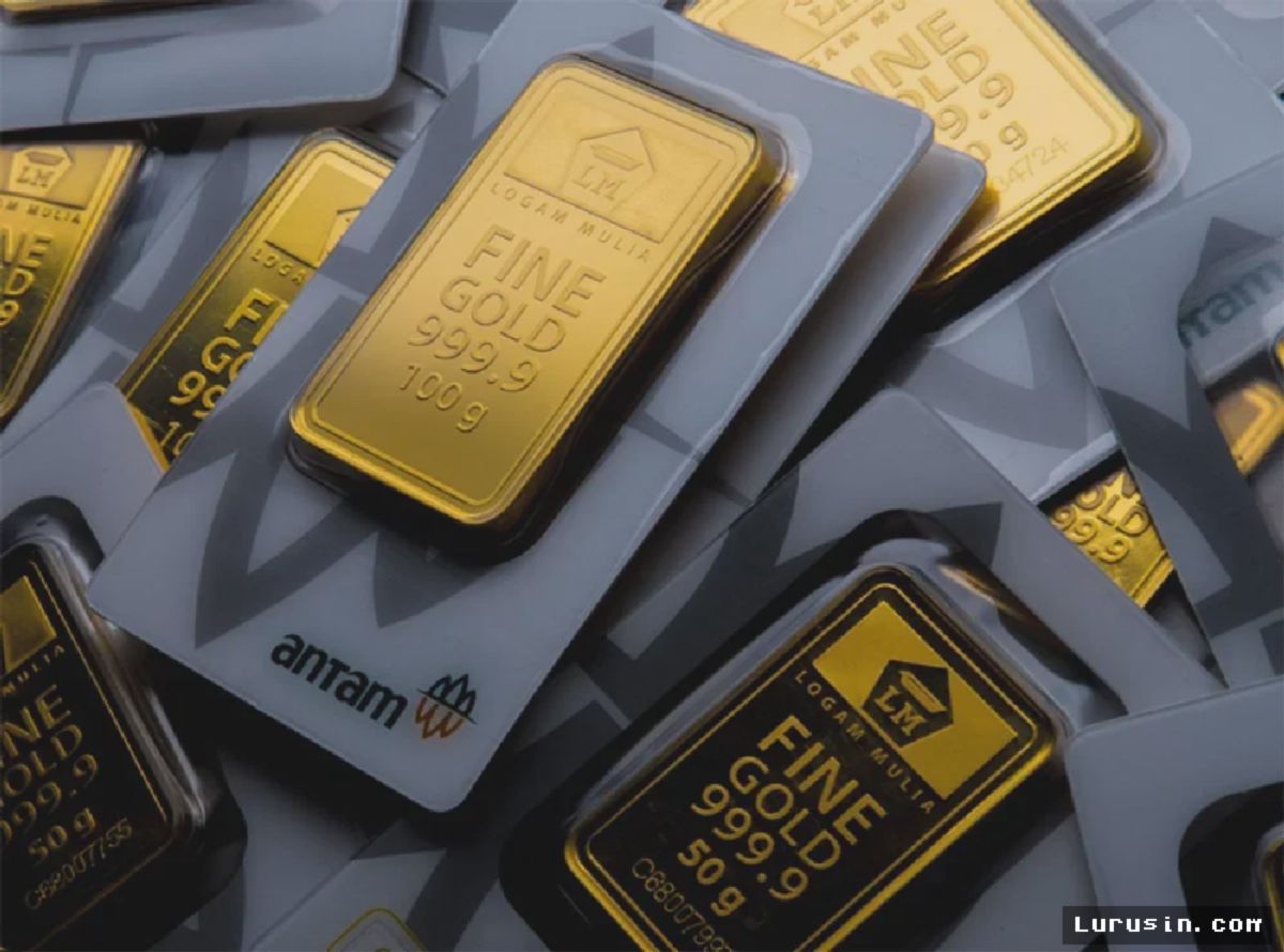 Harga Emas Antam Naik Rp5.000, Tembus Rp2,59 Juta per Gram