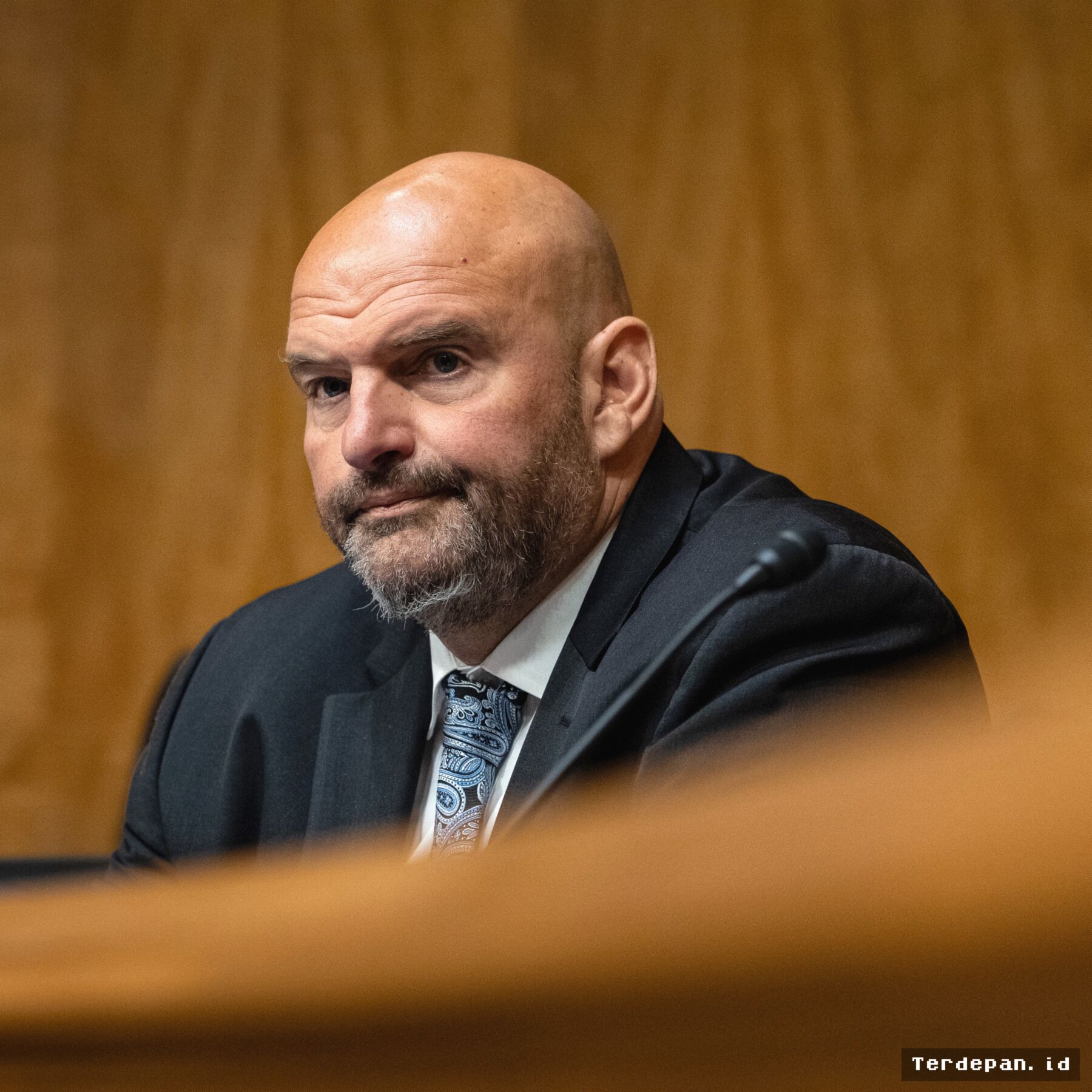 WASHINGTON — Senator Demokrat John Fetterman Puji Donald Trump dalam Konvensi