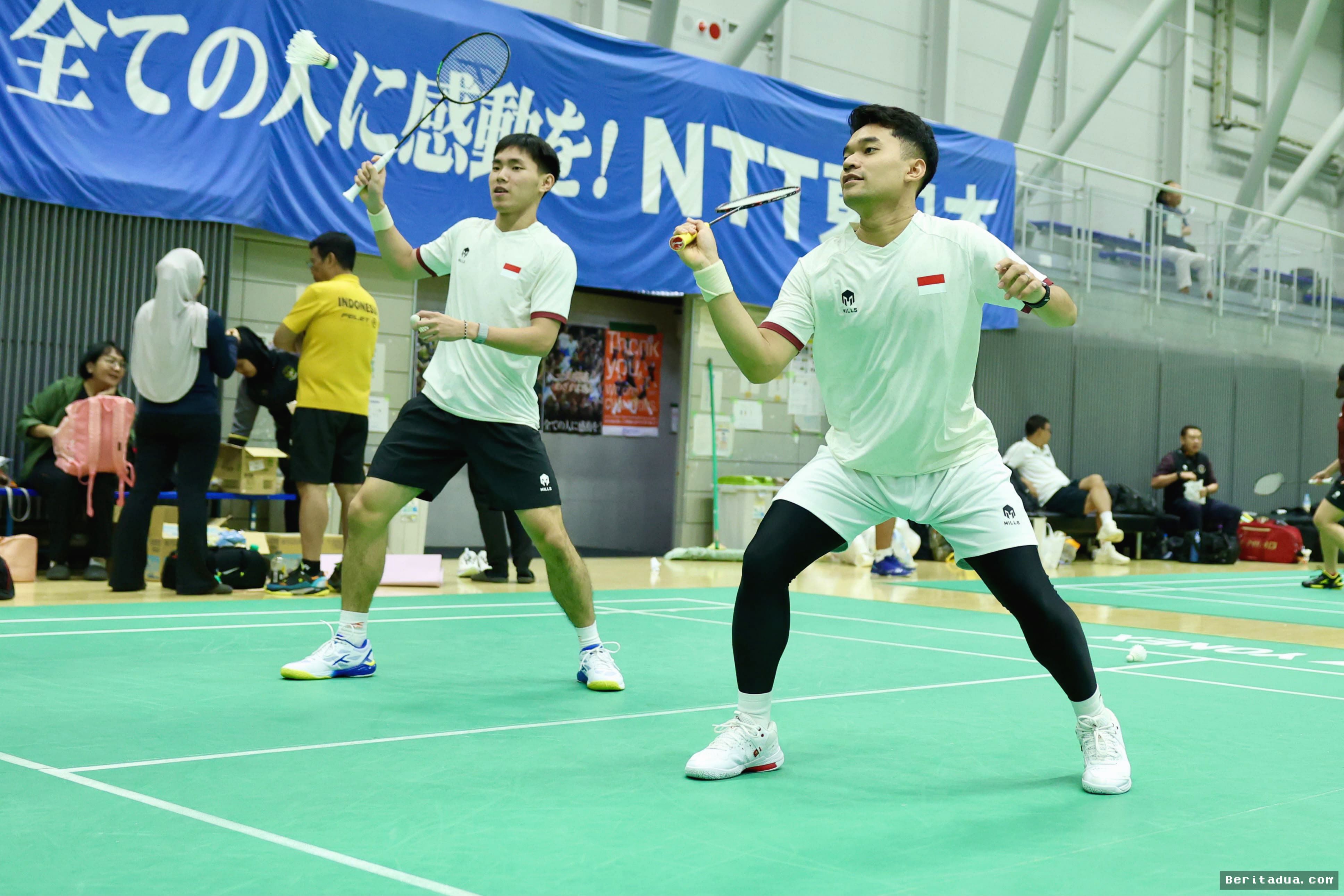 JAKARTA — Ganda Putra Indonesia Tempa Taktik di Jepang