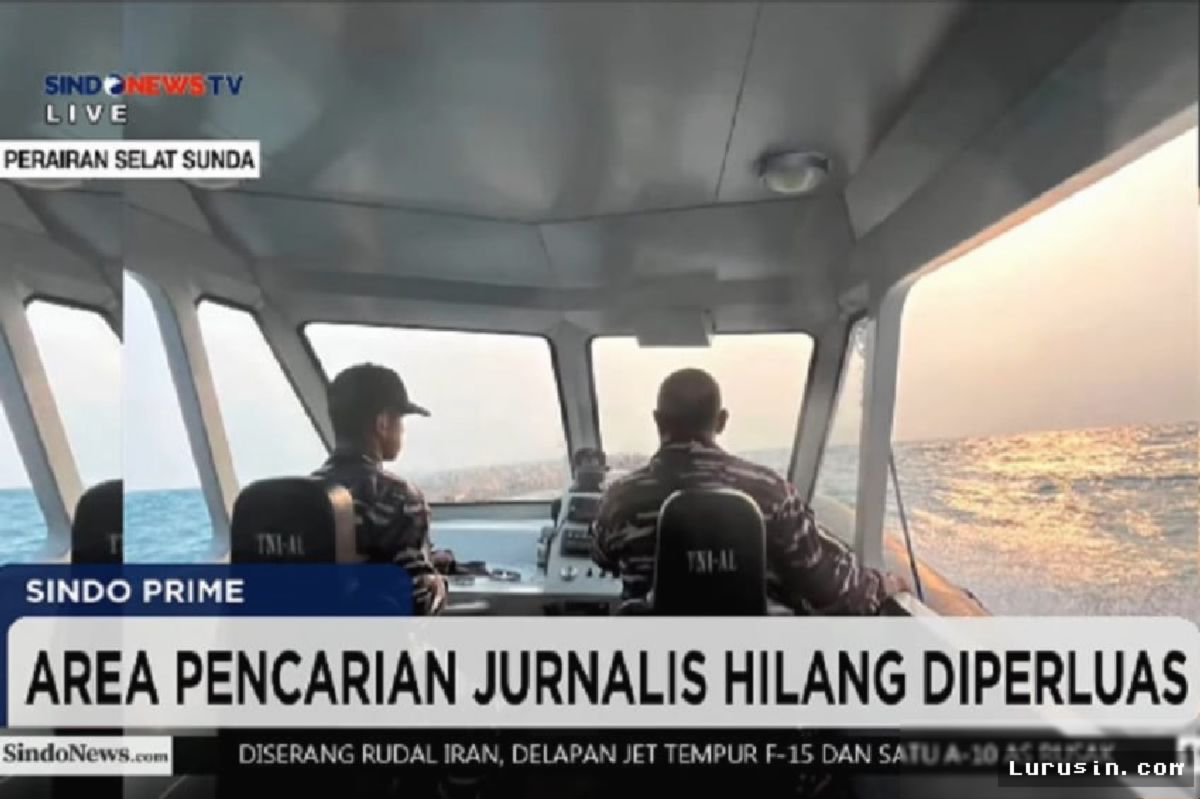 PANDEGLANG — Tim SAR Perluas Pencarian 8 Korban Hilang Anak Krakatau
