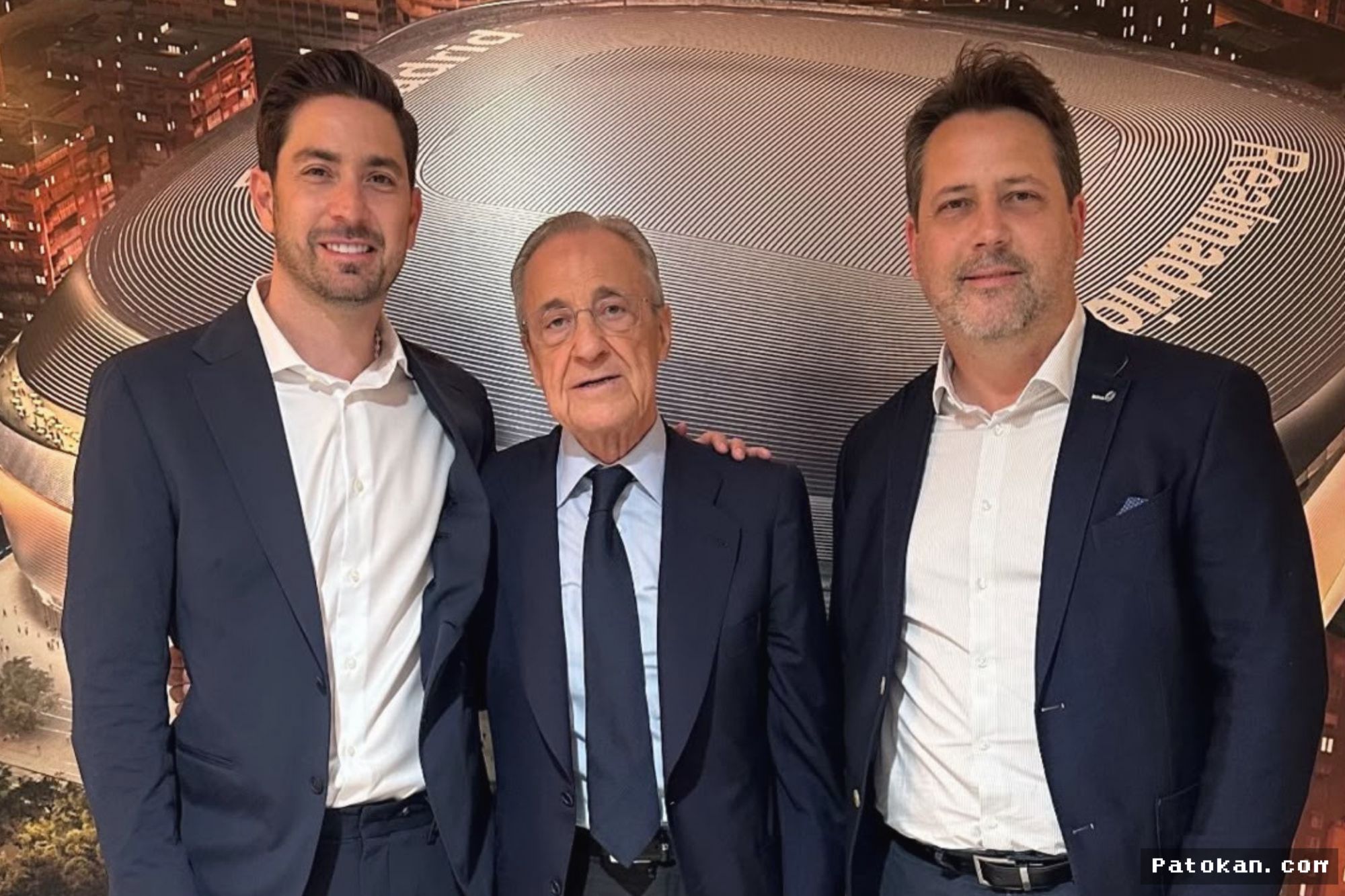 Florentino Pérez Bertemu Carlos Abriata Bahas Modernisasi Tiket Real Madrid