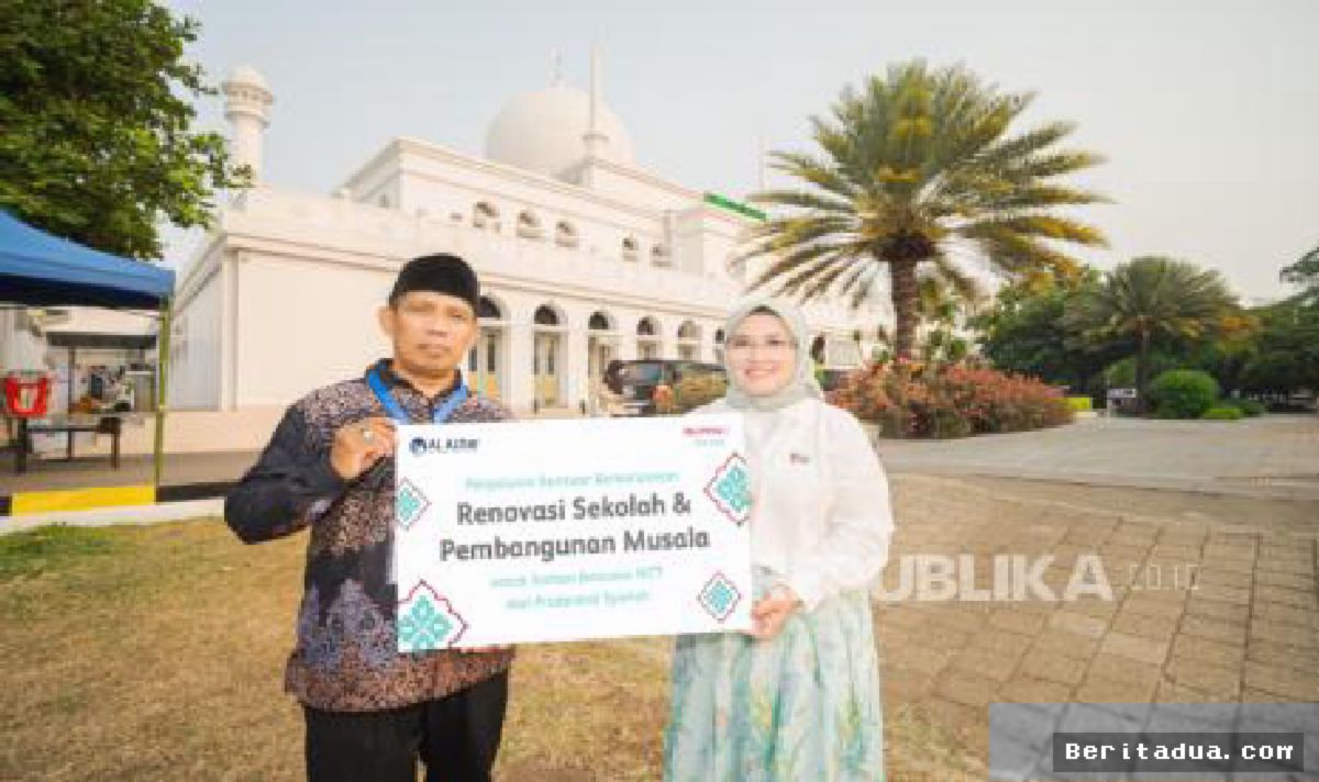 Prudential Syariah dan LAZ Al Azhar Bangun Sarana Pendidikan di Nagekeo