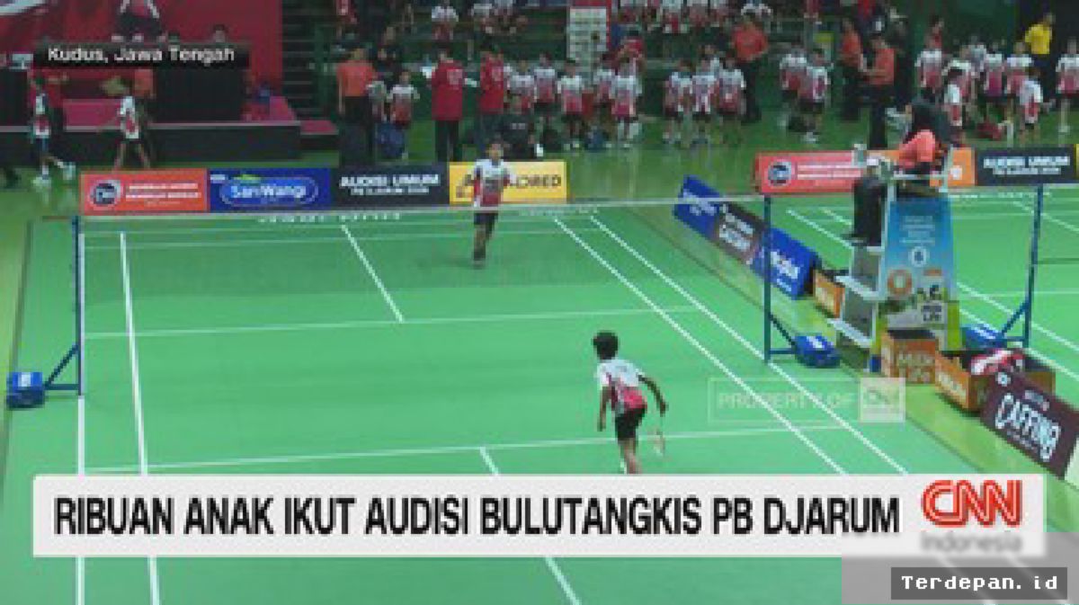 KUDUS — Ribuan Atlet Muda Ikuti Audisi Umum PB Djarum 2026