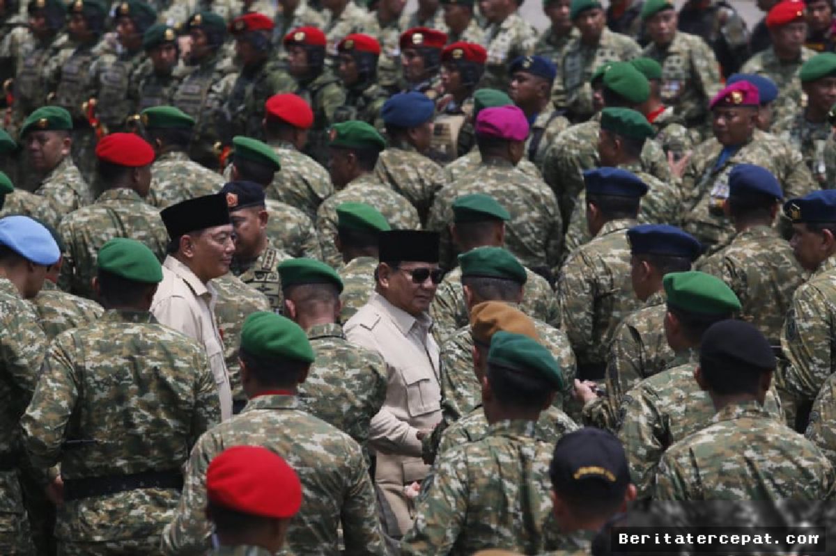Prabowo Tegaskan Penguatan TNI Mutlak Demi Amankan Kedaulatan Wilayah