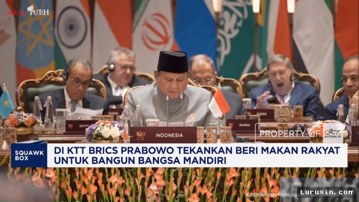 KTT BRICS 2026 — Prabowo Tegaskan Makan Rakyat Kunci Kemandirian Bangsa