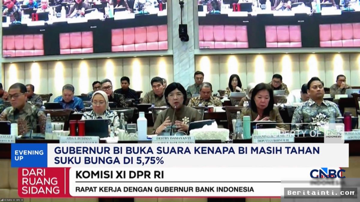 Gubernur BI Pertahankan Suku Bunga 5,75%, Ini Alasannya