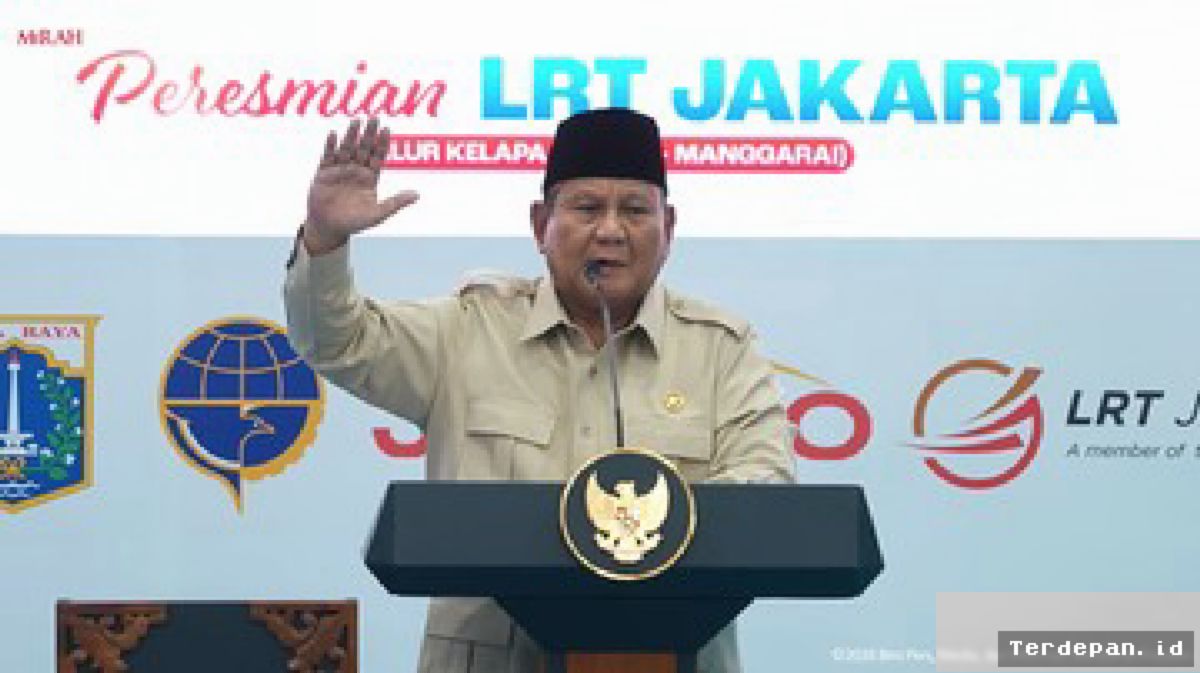 JAKARTA — Presiden Prabowo Luncurkan Gerakan Indonesia ASRI Jadikan Jakarta Kota Taman