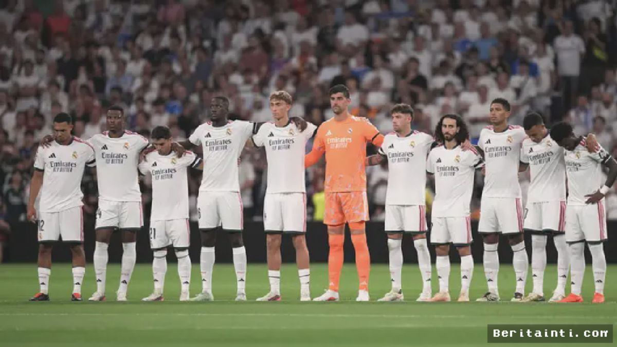 MADRID — Real Madrid Heningkan Cipta untuk Korban Bencana Nepal