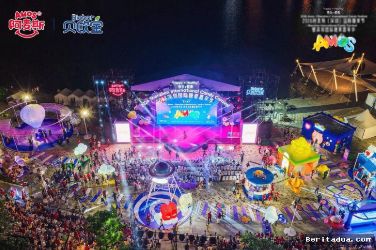 FESTIVAL PERMEN — Amos Candy Festival 2026 Gebrak Industri Permen Sehat Global