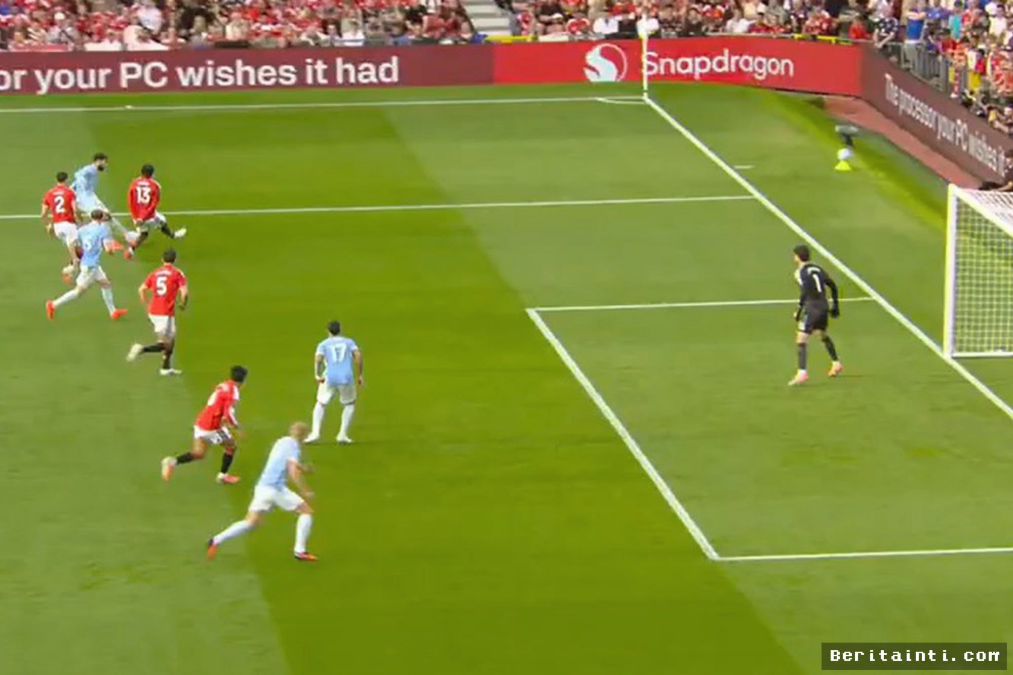 MANCHESTER — Gol Tunggal Haaland Picu Kontroversi VAR Derby Manchester